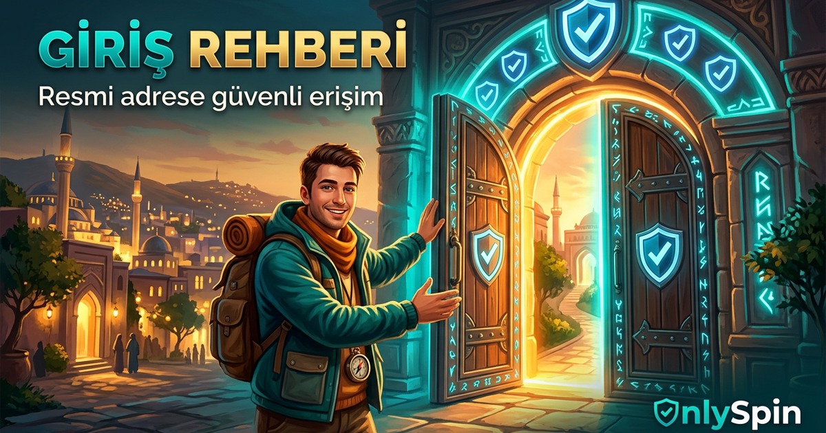 OnlySpin giriş rehberi blog yazısı kapak görseli