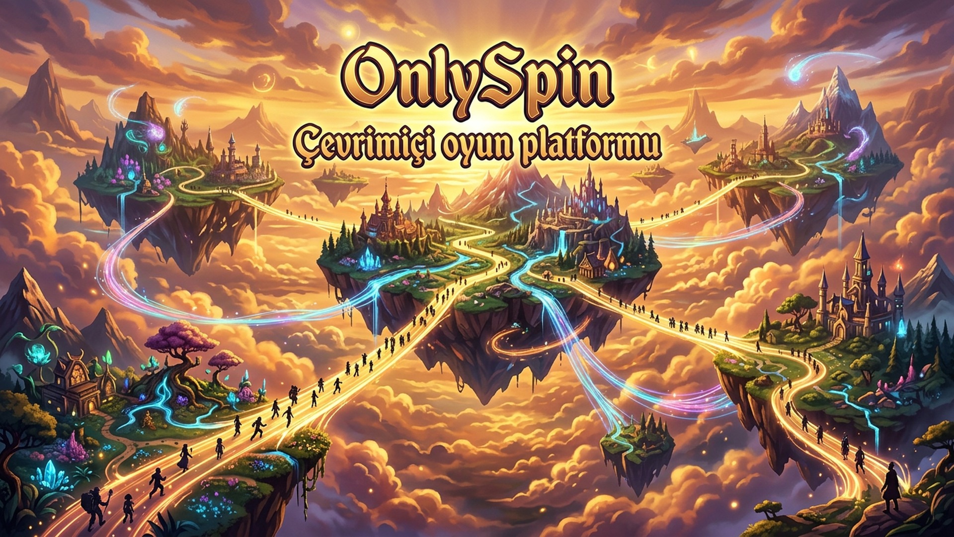 OnlySpin çevrimiçi oyun platformu arka plan