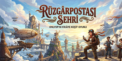 Rüzgârpostası Şehri - OnlySpin hikâye keşif oyunu